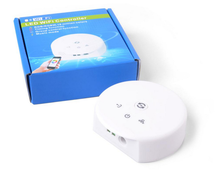 DC12/24V 16A RGB/RGBW UFO Bluetooth Controller Control Via iOS or Android Smart Phone Tablet For RGB RGBW LED Light Strips DC12/24V 16A RGB/RGBW UFO Bluetooth Controller Control Via iOS or Android Smart Phone Tablet For RGB RGBW LED Light Strips